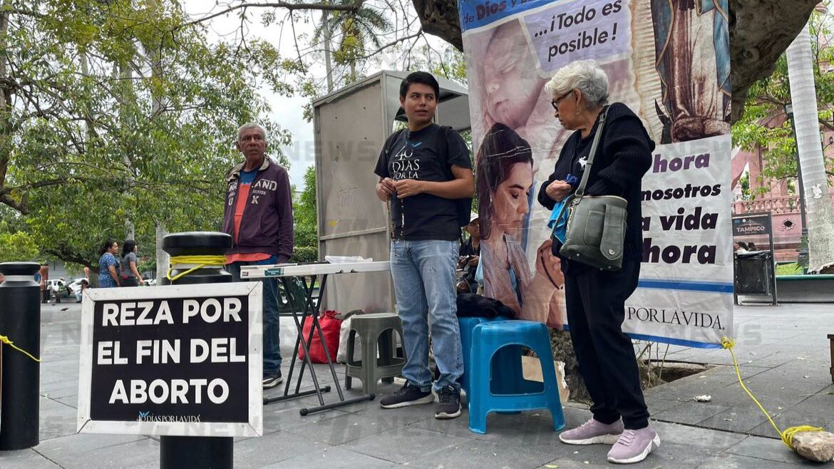 Piden en Tampico no aprobar ley-proaborto 